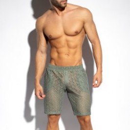 Bermuda de la marque ES COLLECTION - Bermuda Ibiza Retro - Kaki - Ref : SP330 C12