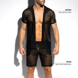 Shirt der Marke ES COLLECTION - copy of Chemise Ibiza Retro - Ivoire - Ref : SHT027 C10