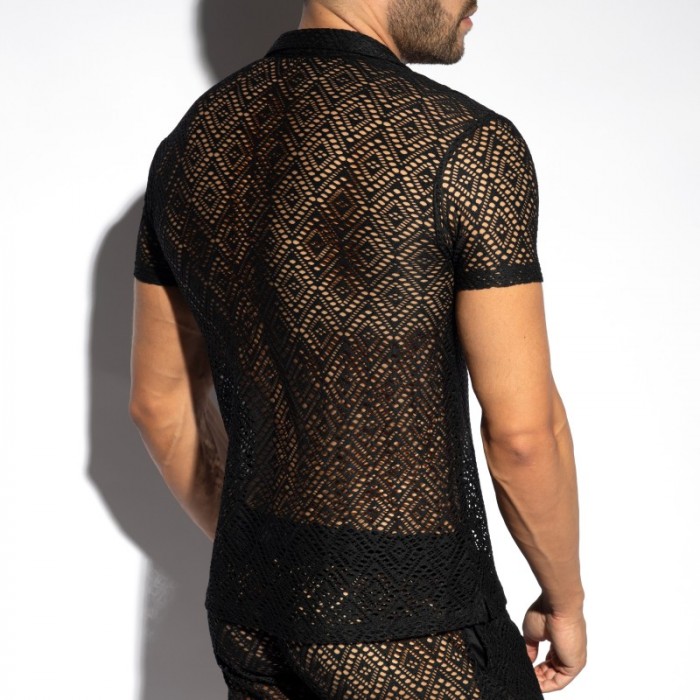 Shirt der Marke ES COLLECTION - copy of Chemise Ibiza Retro - Ivoire - Ref : SHT027 C10