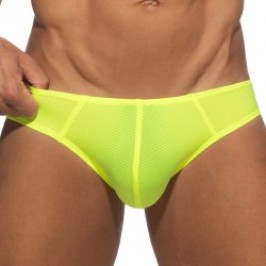 Slip, Tanga de la marque ADDICTED - Slip bikini Veloz Dry - Jaune Néon - Ref : AD1329 C31