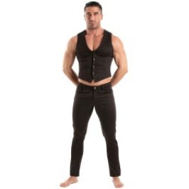 Giacca del marchio TOF PARIS - Gilet Chino Tof Paris - Noir - Ref : TOF516N