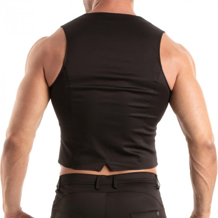 Giacca del marchio TOF PARIS - Gilet Chino Tof Paris - Noir - Ref : TOF516N