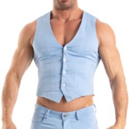 Gilet Chino Tof Paris - Bleu