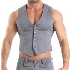 Gilet Chino Tof Paris - Gris