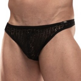 Ropa Interior de la marca TOF PARIS - String Riviera Tof Paris - Noir - Ref : TOF575N