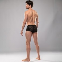 Pantaloncini boxer, Shorty del marchio TOF PARIS - Boxer Riviera Tof Paris - Noir - Ref : TOF573N