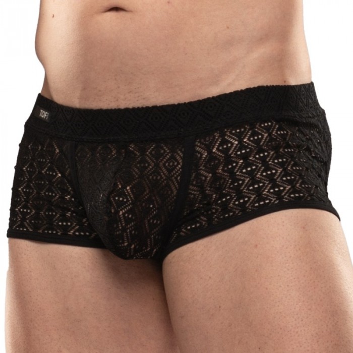 Boxer, shorty de la marque TOF PARIS - Boxer Riviera Tof Paris - Noir - Ref : TOF573N Boxer, shorty de la marque TOF PARIS - Boxer Riviera Tof Paris - Noir - Ref : TOF573N