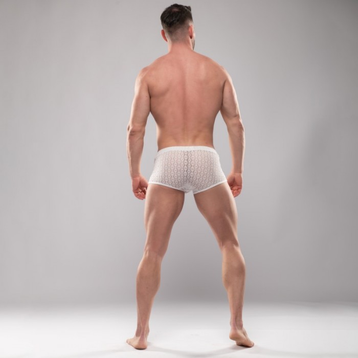 Pantaloncini boxer, Shorty del marchio TOF PARIS - copy of Boxer Riviera Tof Paris - Noir - Ref : TOF573B