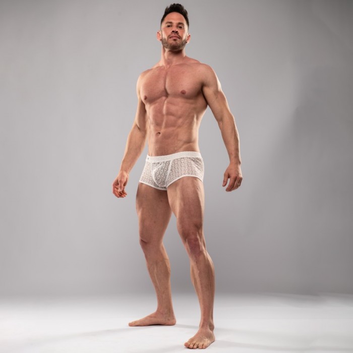Pantaloncini boxer, Shorty del marchio TOF PARIS - copy of Boxer Riviera Tof Paris - Noir - Ref : TOF573B