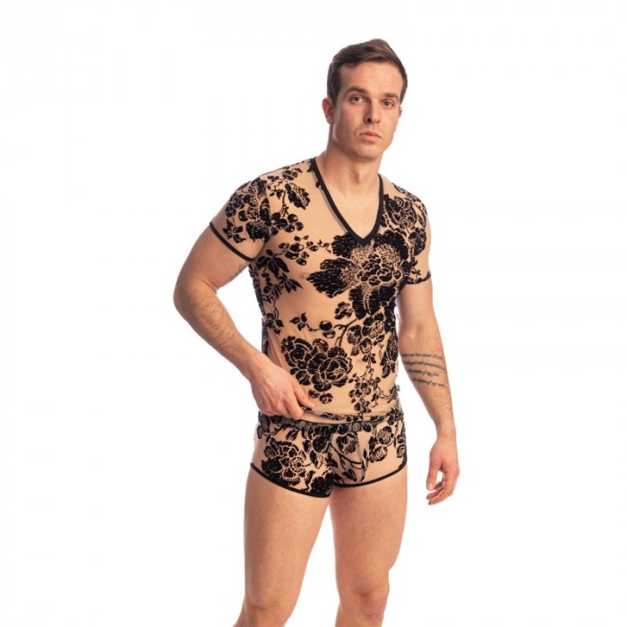 Maniche del marchio L HOMME INVISIBLE - Velours & Luxure T Shirt L Homme Invisible - Ref : MY73 LUX 000