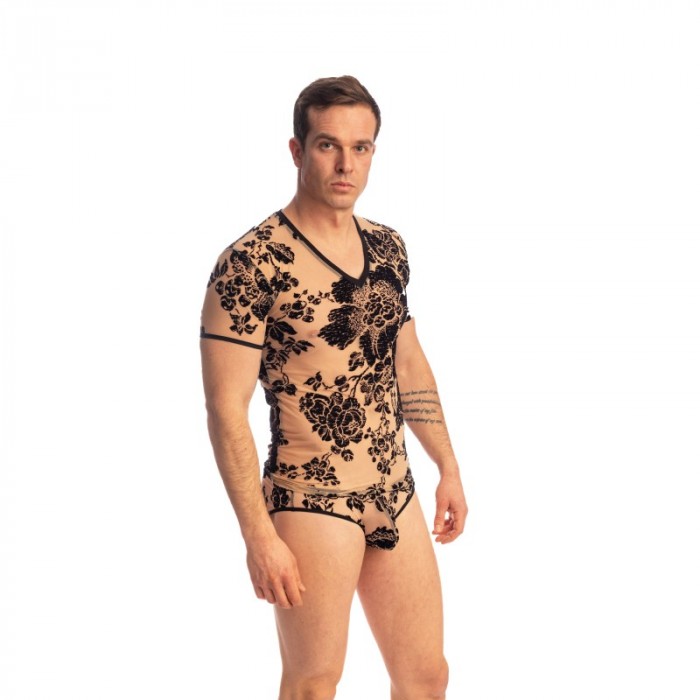 Maniche del marchio L HOMME INVISIBLE - Velours & Luxure T Shirt L Homme Invisible - Ref : MY73 LUX 000