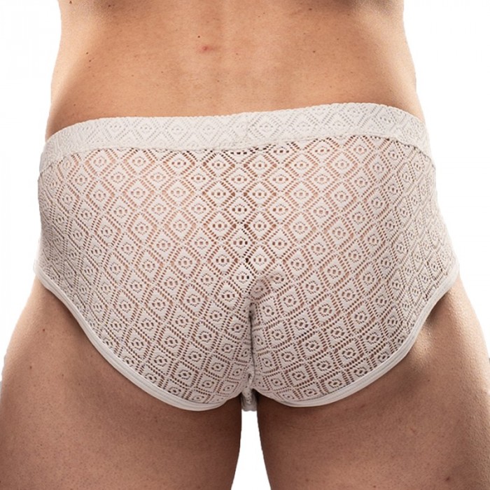 Slip, Tanga de la marque TOF PARIS - Slip Riviera Tof Paris - Blanc - Ref : TOF572B