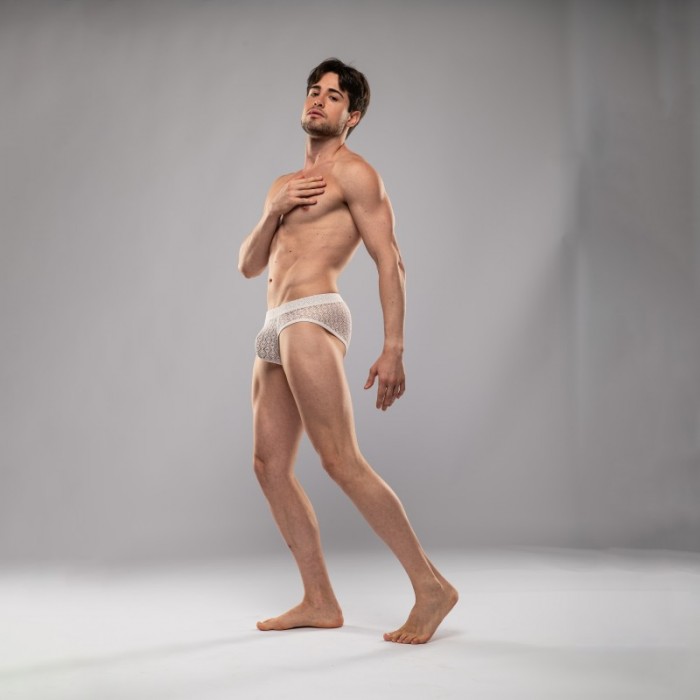 Slip, Tanga de la marque TOF PARIS - Slip Riviera Tof Paris - Blanc - Ref : TOF572B