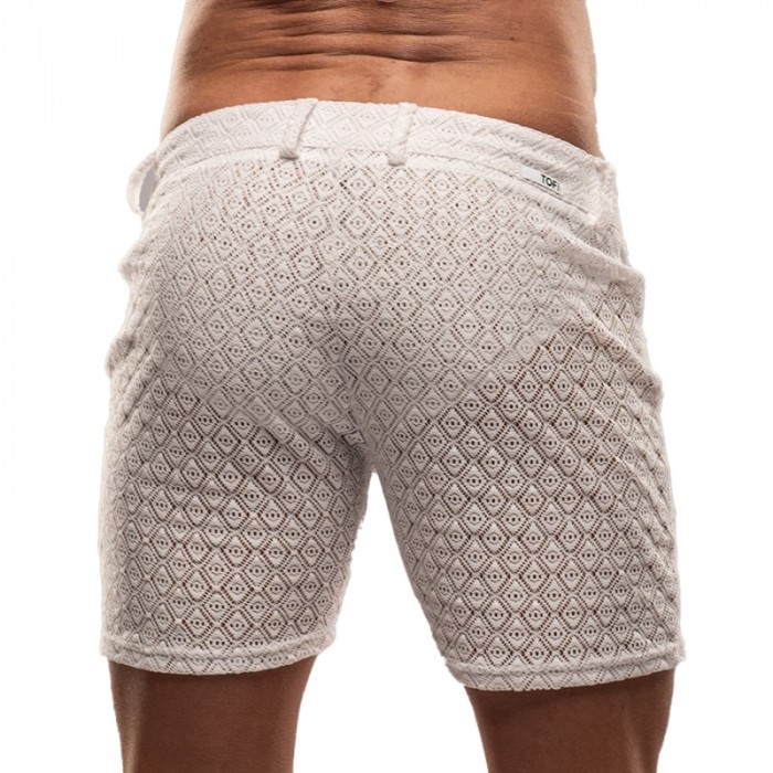 Breve del marchio TOF PARIS - copy of Short Mi-Cuisse Riviera Tof Paris - Noir - Ref : TOF571B