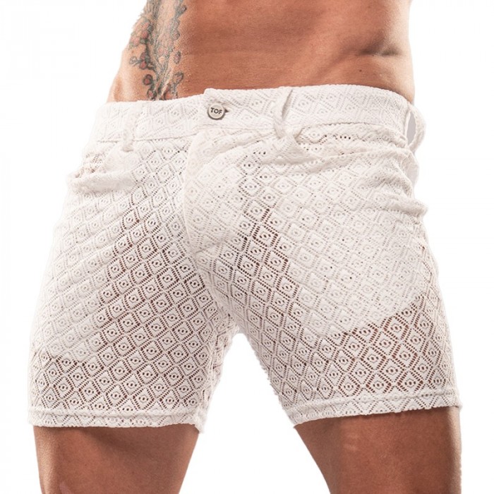 Breve del marchio TOF PARIS - copy of Short Mi-Cuisse Riviera Tof Paris - Noir - Ref : TOF571B