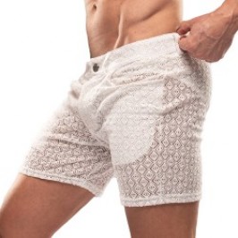 Breve del marchio TOF PARIS - copy of Short Mi-Cuisse Riviera Tof Paris - Noir - Ref : TOF571B