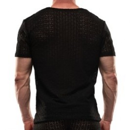 Mangas cortas de la marca TOF PARIS - T-shirt Riviera Tof Paris - Noir - Ref : TOF569N
