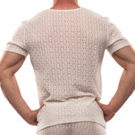 Mangas cortas de la marca TOF PARIS - copy of T-shirt Riviera Tof Paris - Noir - Ref : TOF569B