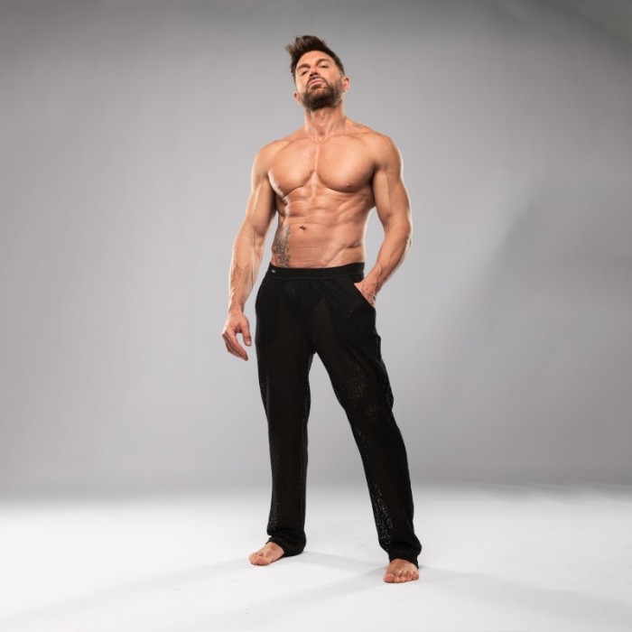 Pantaloni del marchio TOF PARIS - Pantalon Riviera Tof Paris - Noir - Ref : TOF568N