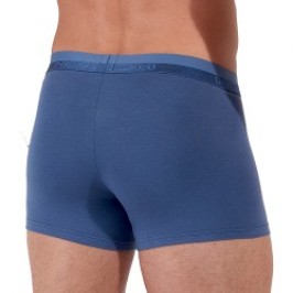 Boxer, shorty de la marque HOM - Boxer HOM CLASSIC bleu jean - Ref : 400203 0054