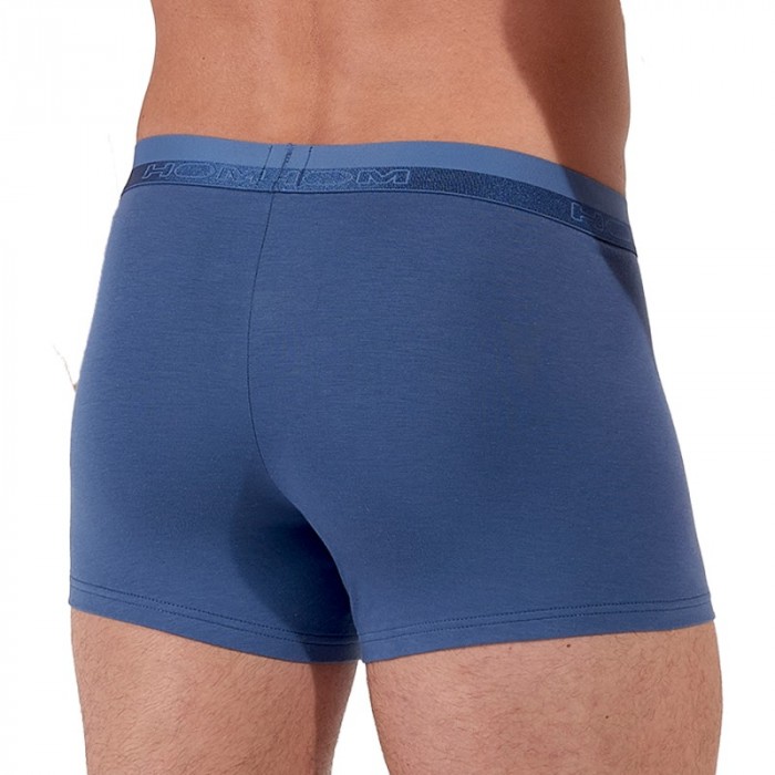 Boxer, shorty de la marque HOM - Boxer HOM CLASSIC bleu jean - Ref : 400203 0054