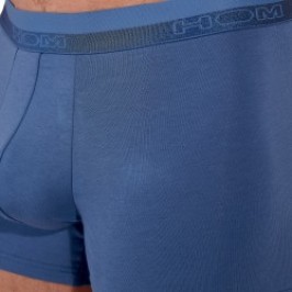 Boxer, shorty de la marque HOM - Boxer HOM CLASSIC bleu jean - Ref : 400203 0054