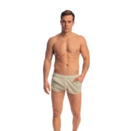 Short de la marque L HOMME INVISIBLE - Beynac - Shorts Light Emerald - Ref : SP05 BEY 486