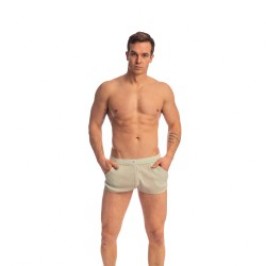 Short de la marque L HOMME INVISIBLE - Beynac - Shorts Light Emerald - Ref : SP05 BEY 486