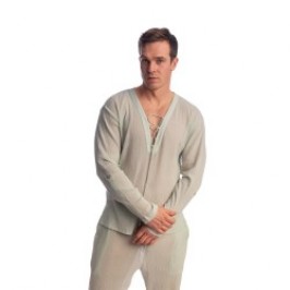 Chemise de la marque L HOMME INVISIBLE - Beynac- Drawstring Top - Ref : RW04 BEY 486