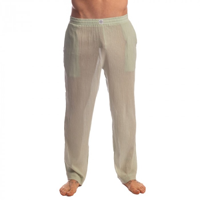 Pantalon de la marque L HOMME INVISIBLE - Beynac- Flowy Lounge Pants - Ref : HW184 BEY 486 Pantalon de la marque L HOMME INVISIBLE - Beynac- Flowy Lounge Pants - Ref : HW184 BEY 486