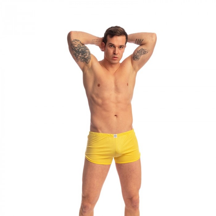 Corto de la marca L HOMME INVISIBLE - Marly Luxe - Freedom shorts Yellow - Ref : HW129 MRL 200