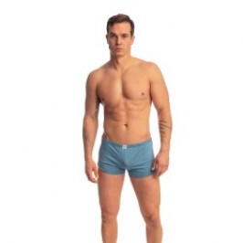 Short de la marque L HOMME INVISIBLE - Marly Luxe Freedom Shorts - Blue - Ref : HW129 MRL B15