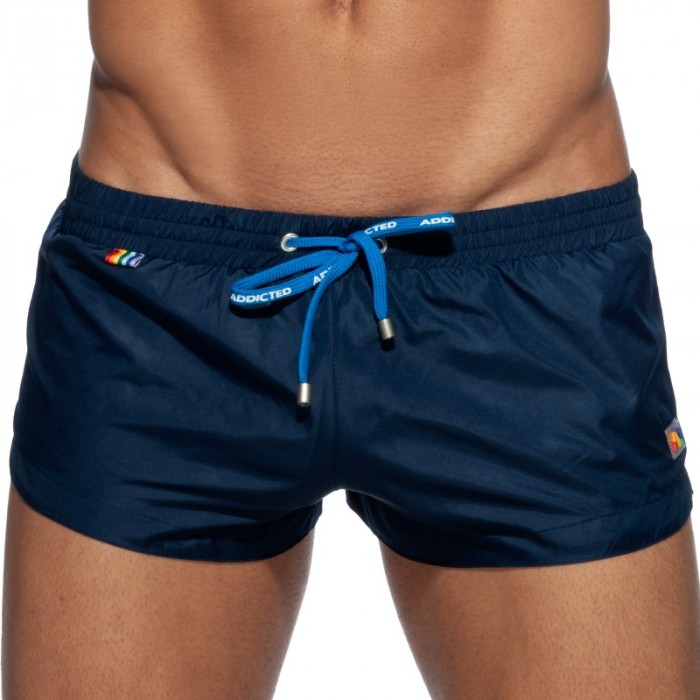 Pantaloncini da bagno del marchio ADDICTED - copy of Short de Bain Rainbow - Ref : ADS197 C09