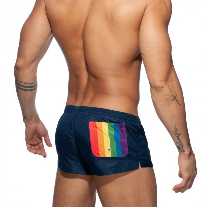 Pantaloncini da bagno del marchio ADDICTED - copy of Short de Bain Rainbow - Ref : ADS197 C09