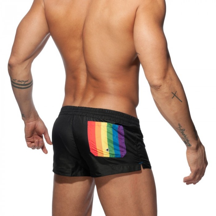 Pantaloncini da bagno del marchio ADDICTED - copy of Short de Bain Rainbow - Ref : ADS197 C10