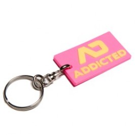 Porte Clés ADDICTED - Rose...