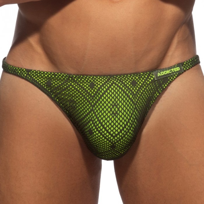 Bain de la marque ADDICTED - String de Bain Agadir Edition Limitée - Ref : ADS378 C10