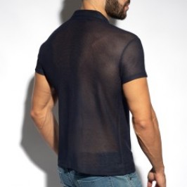 Polo de la marque ES COLLECTION - Polo Avant Garde - Noir - Ref : POLO37 C10