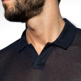 Polo de la marque ES COLLECTION - Polo Avant Garde - Noir - Ref : POLO37 C10