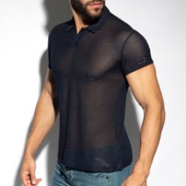 Polo de la marque ES COLLECTION - Polo Avant Garde - Noir - Ref : POLO37 C10
