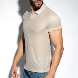 Polo del marchio ES COLLECTION - copy of Polo Avant Garde - Blanc - Ref : POLO37 C28