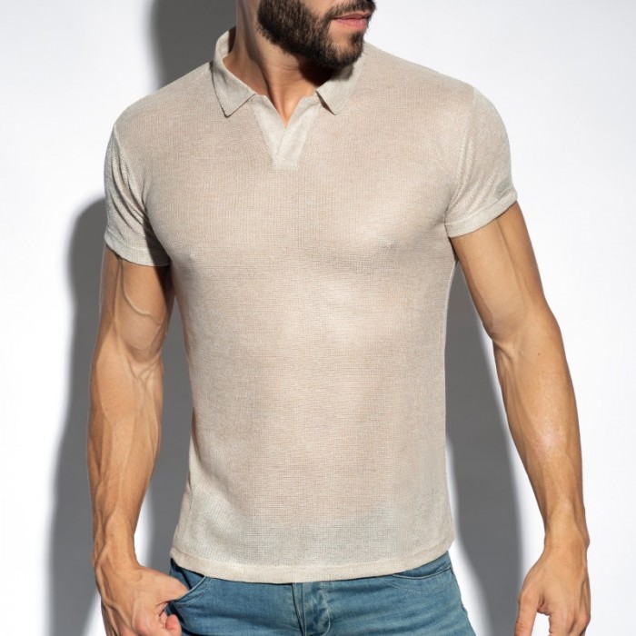 Polo of the brand ES COLLECTION - copy of Polo Avant Garde - Blanc - Ref : POLO37 C28 Polo of the brand ES COLLECTION - copy of Polo Avant Garde - Blanc - Ref : POLO37 C28