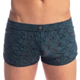 Corto de la marca L HOMME INVISIBLE - Delphinium - Split shorts - Ref : SP05 DEL 272
