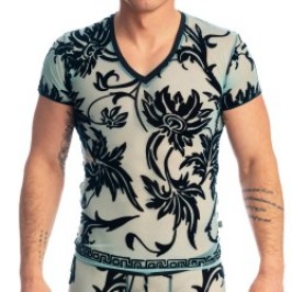 Haut lounge de la marque L HOMME INVISIBLE - Velours Mystique - T Shirt - Ref : MY73 VEL 043