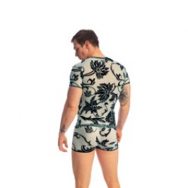 Haut lounge de la marque L HOMME INVISIBLE - Velours Mystique - T Shirt - Ref : MY73 VEL 043