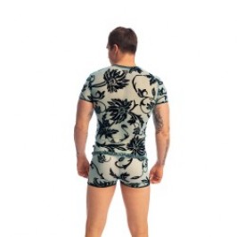 Haut lounge de la marque L HOMME INVISIBLE - Velours Mystique - T Shirt - Ref : MY73 VEL 043