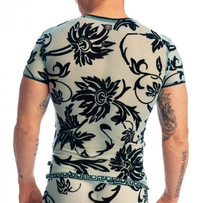 Haut lounge de la marque L HOMME INVISIBLE - Velours Mystique - T Shirt - Ref : MY73 VEL 043