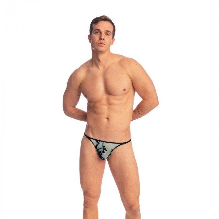 String de la marque L HOMME INVISIBLE - Velours Mystique - Striptease G-string - Ref : UW21X VEL 043