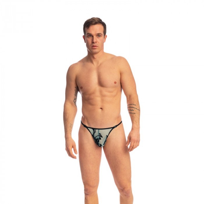 String de la marque L HOMME INVISIBLE - Velours Mystique - Striptease G-string - Ref : UW21X VEL 043