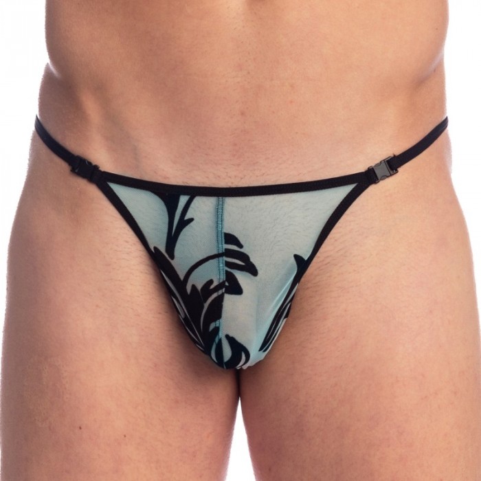 String de la marque L HOMME INVISIBLE - Velours Mystique - Striptease G-string - Ref : UW21X VEL 043 String de la marque L HOMME INVISIBLE - Velours Mystique - Striptease G-string - Ref : UW21X VEL 043